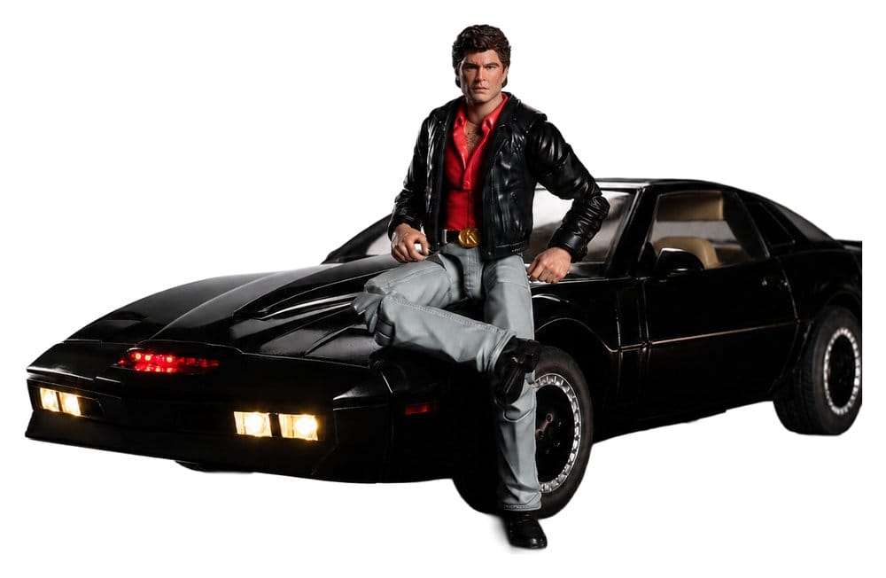 Knight Rider Action Figure 1/12 K.I.T.T. with Michael Knight