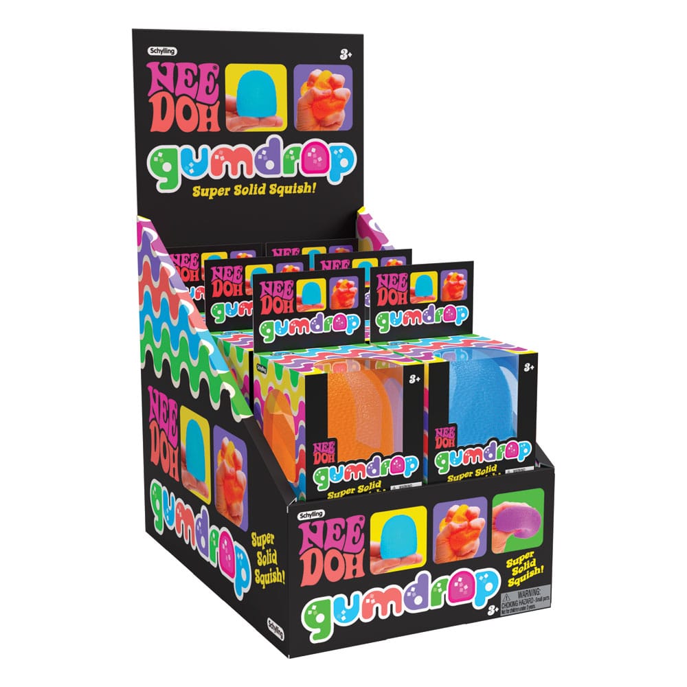 NeeDoh Squeeze Figures Gumdrop Display (6)