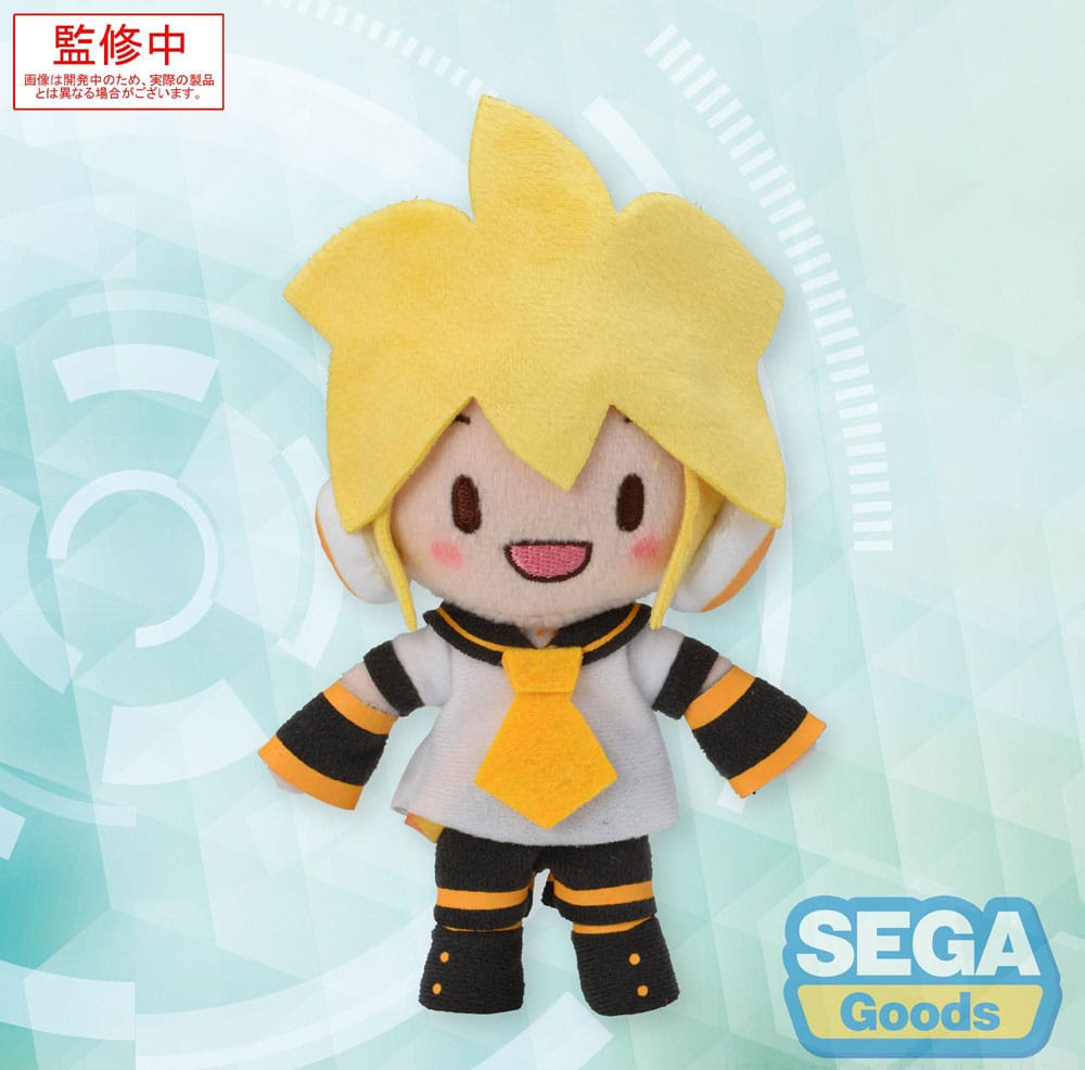Character Vocal Series 02: Kagamine Rin/Len Fuwa Petit Mini Plush Figure Kagamine Len (EX) 17 cm