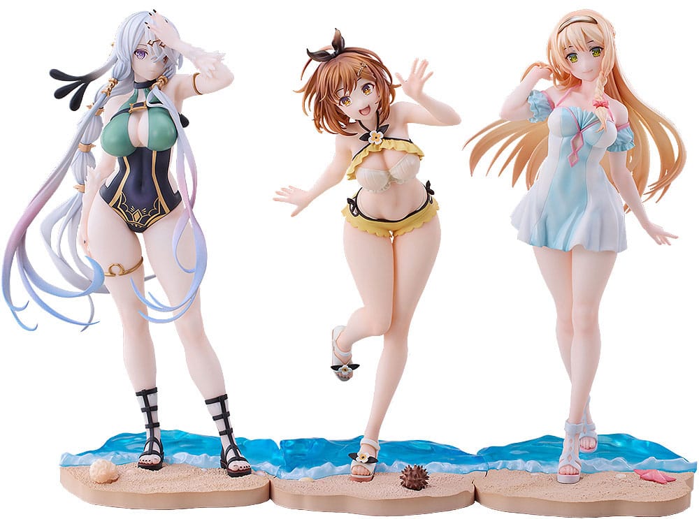 Atelier Ryza: Ever Darkness & the Secret Hideout PVC Statues 3-Pack 1/7 Ryza, Klaudia, Lila: Swimsuit Ver.