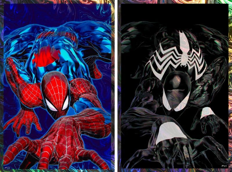 Marvel Set of 2 Art Prints Spider-Man '94 Deluxe Set 61 x 41 cm - unframed