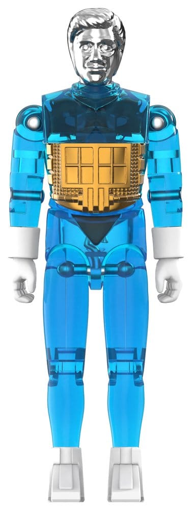 Micronauts ReAction+ Action Figure Wave 03 Time Traveler (Translucent Blue) 10 cm