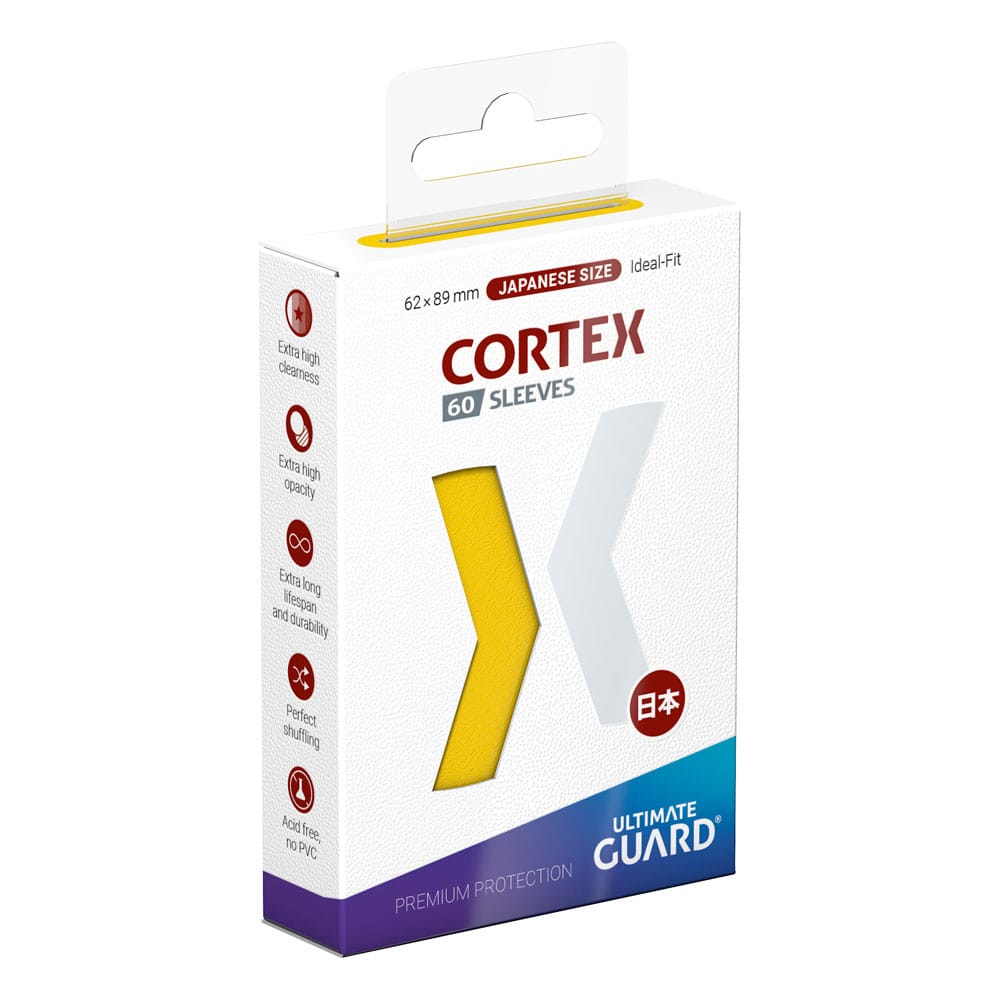 Ultimate Guard Cortex Sleeves Japanese Size Yellow (60)