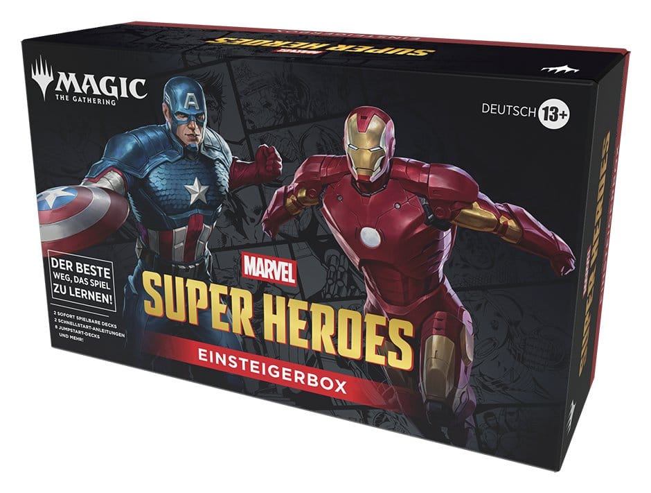 Magic the Gathering Marvel Super Heroes Beginner Box Case (3) german