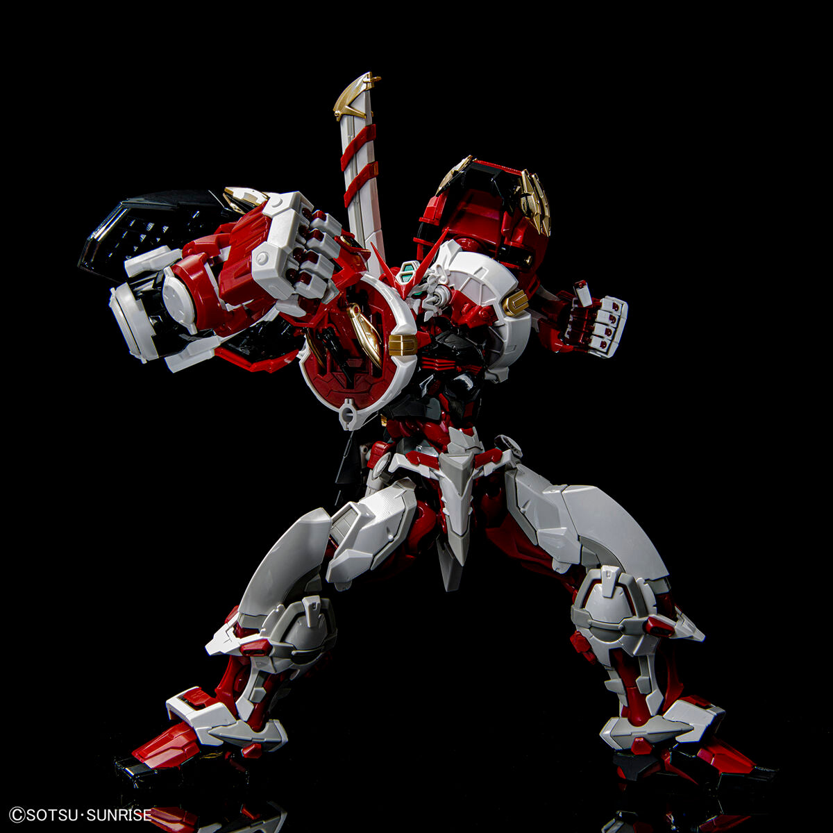 HiRM High resolution model 1/100 Gundam Astray Red Frame Powered Red