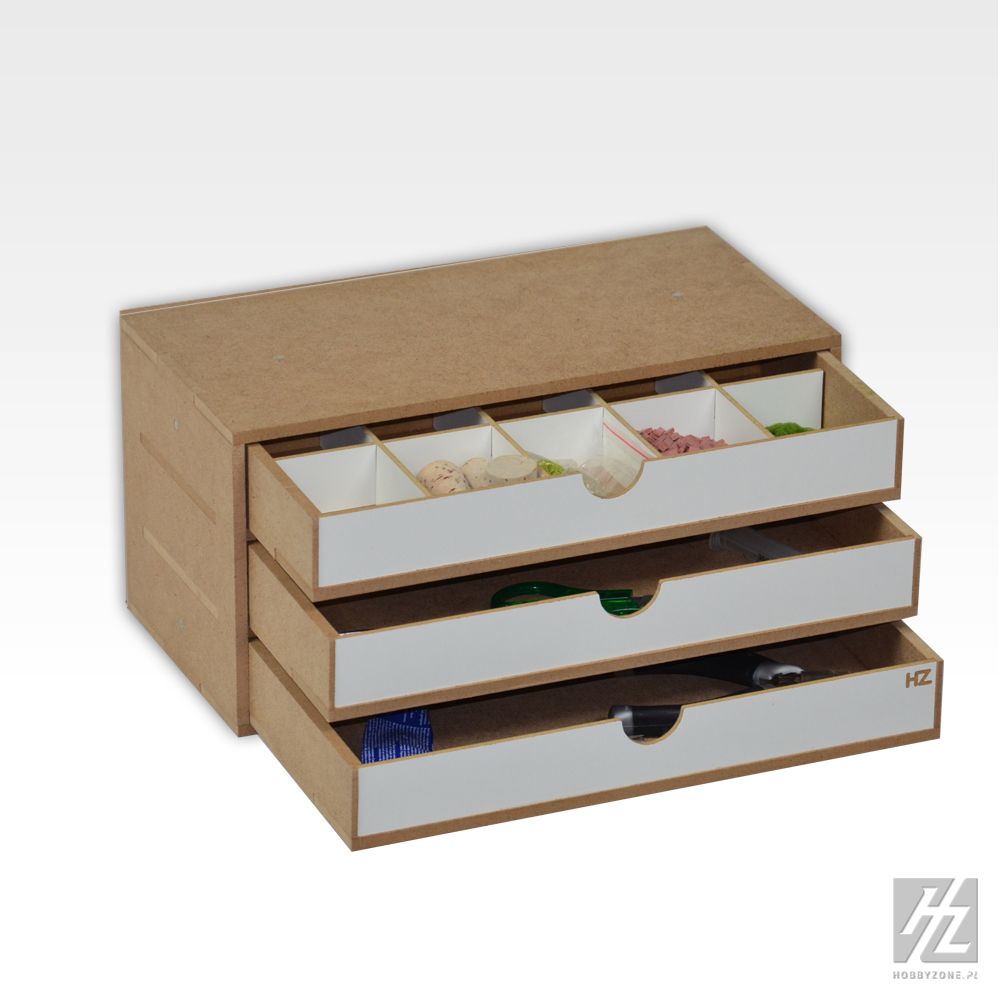 HobbyZone OM02A Drawers Module X 3 - Skuffe Modul X 3