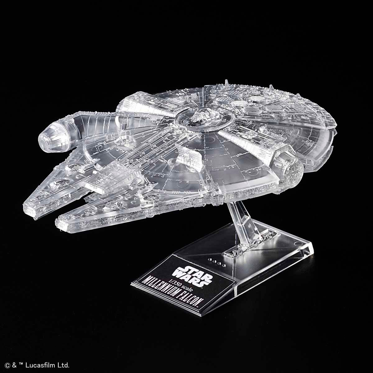 1/144 & 1/350 & 1/540 "Star Wars: The Last Jedi" Clear Vehicle Set