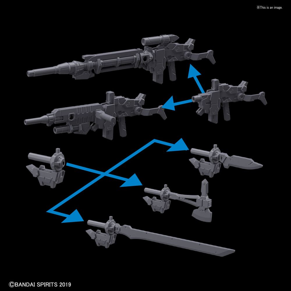 30MM Option Weapon 1 for Alto - gundam-store.dk