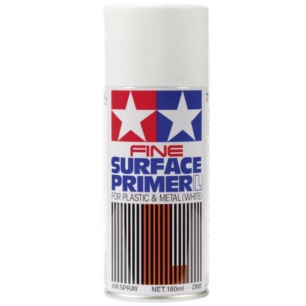 Tamiya - Fine Surface Primer Large White (180ml)