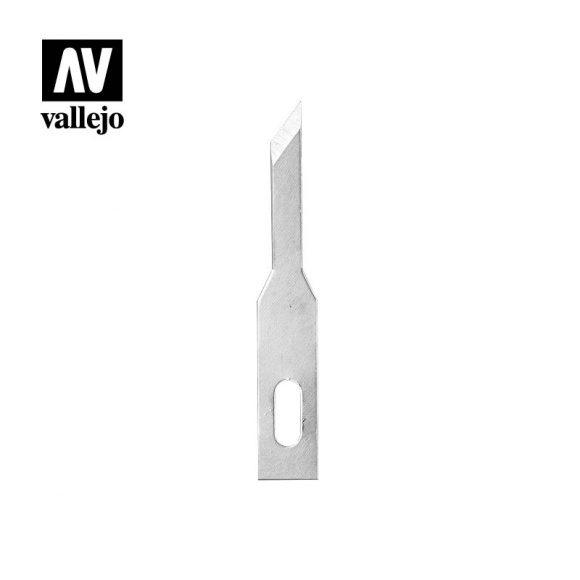 VALLEJO TOOLS #68 STENCIL EDGE BLADES (5) - FOR NO.1 HANDLE - gundam-store.dk