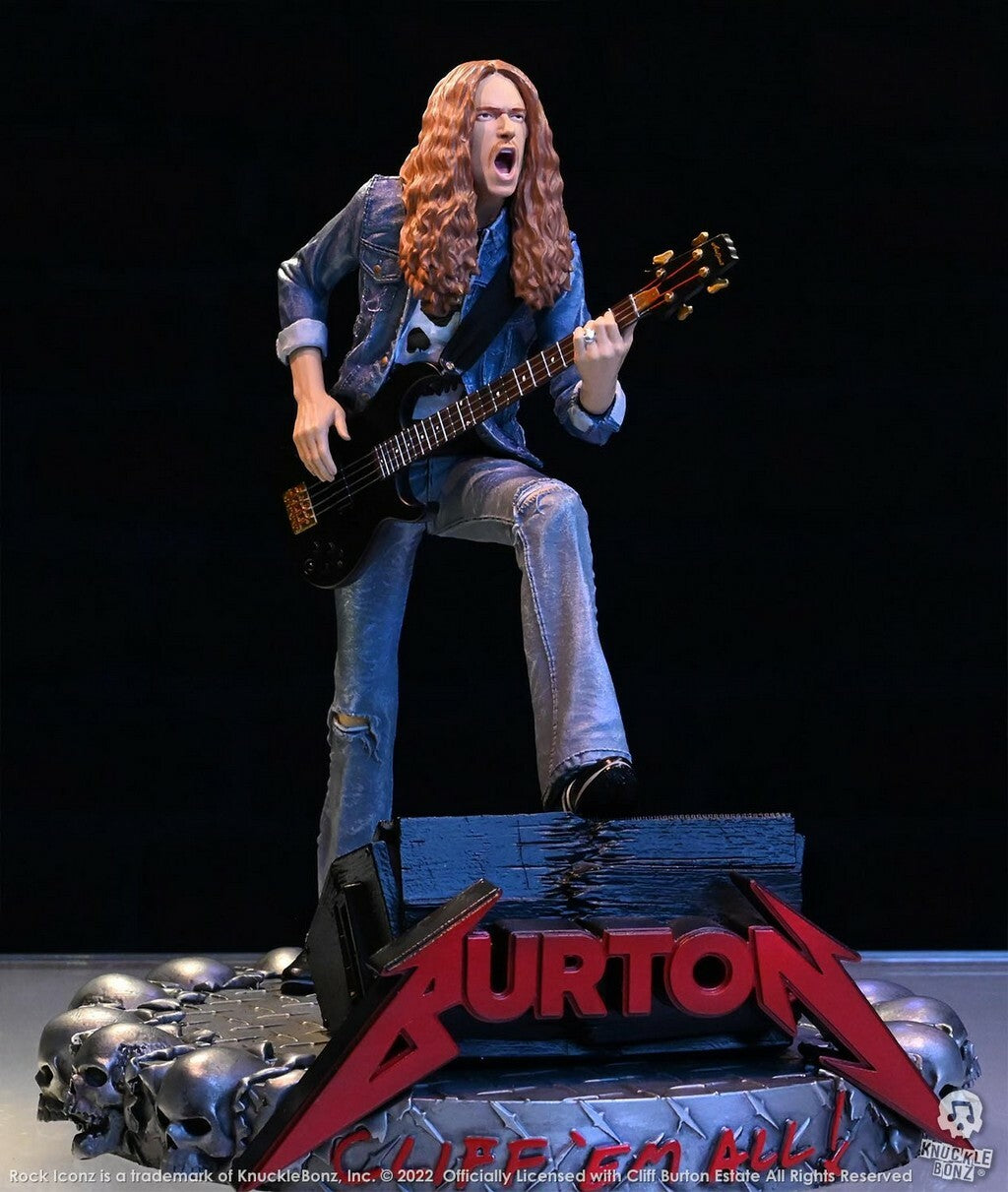 Rock Iconz: Metallica - Cliff Burton Statue