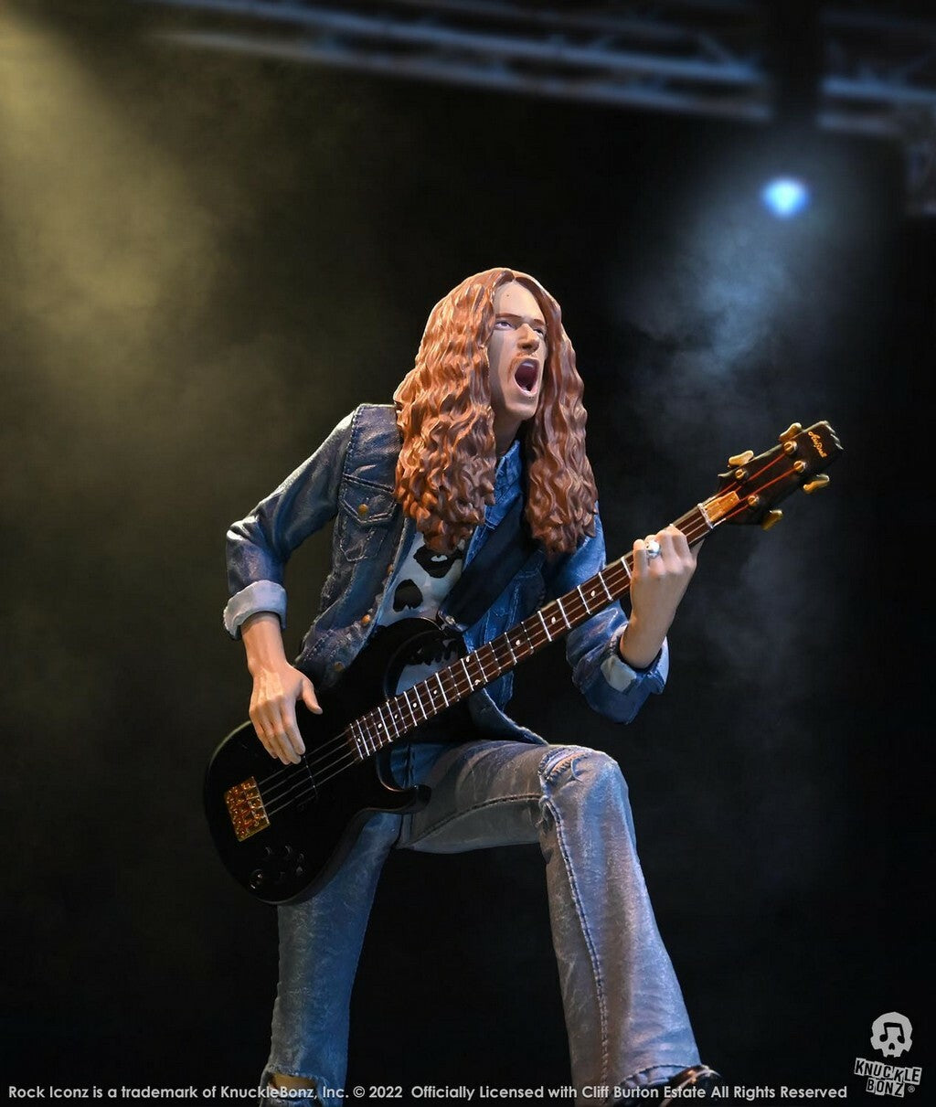 Rock Iconz: Metallica - Cliff Burton Statue