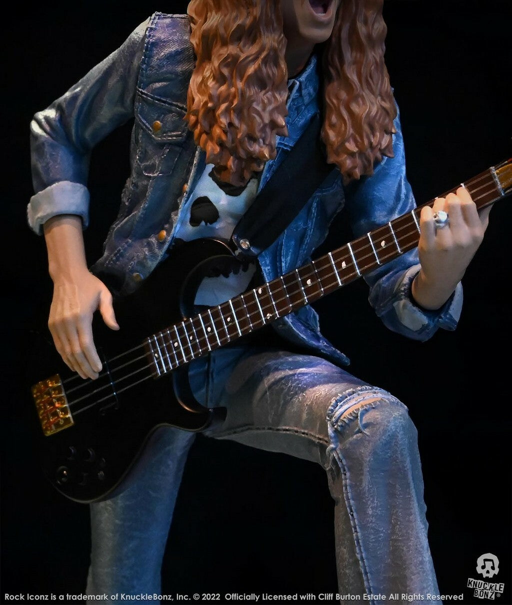 Rock Iconz: Metallica - Cliff Burton Statue