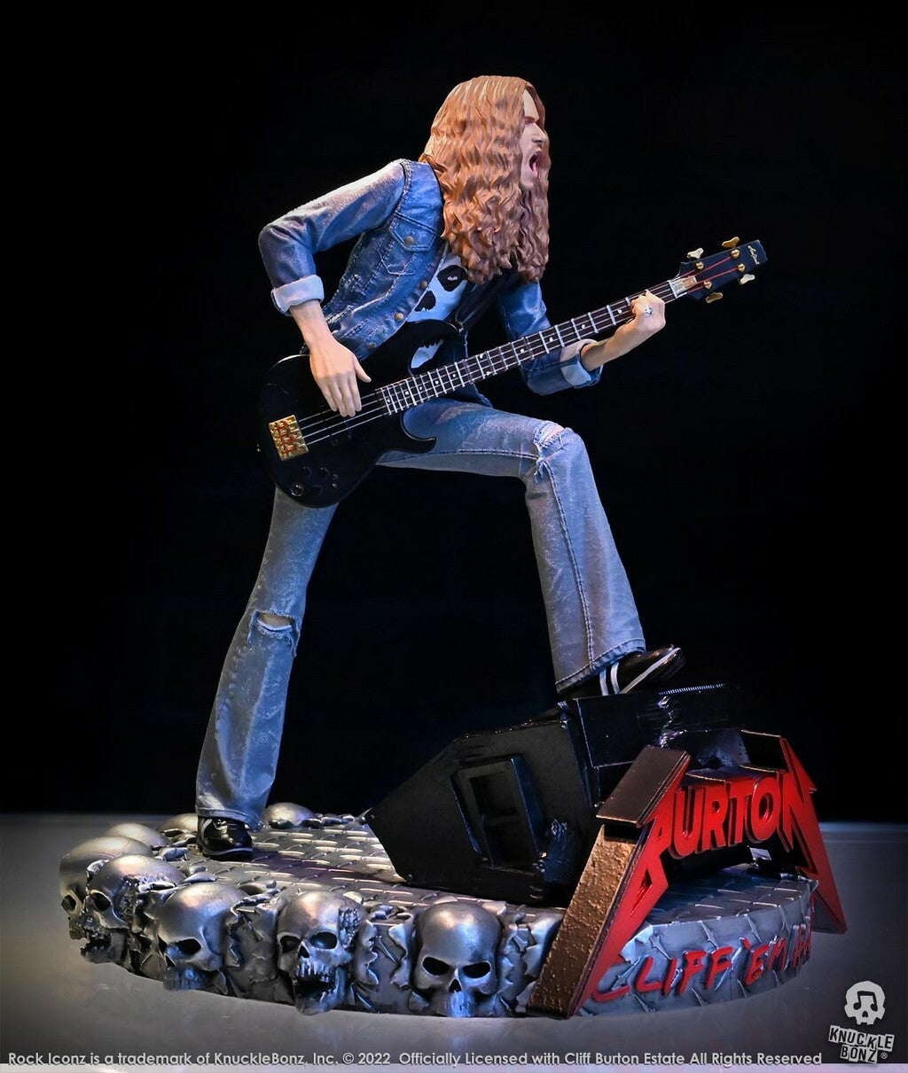 Rock Iconz: Metallica - Cliff Burton Statue