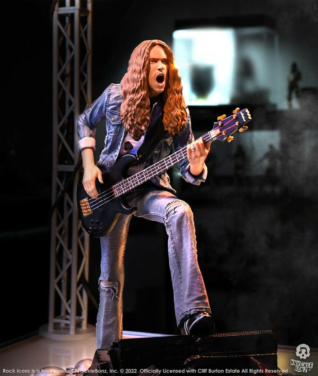 Rock Iconz: Metallica - Cliff Burton Statue