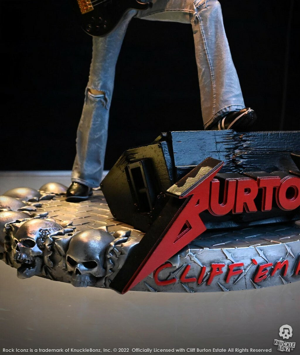 Rock Iconz: Metallica - Cliff Burton Statue