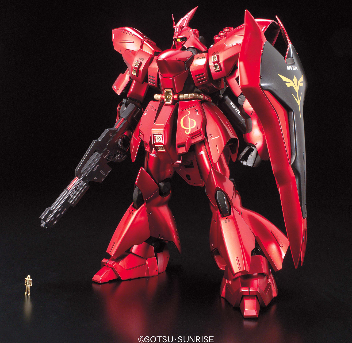 MG MSN-04 Sazabi Metallic Coating Version Type 1/100