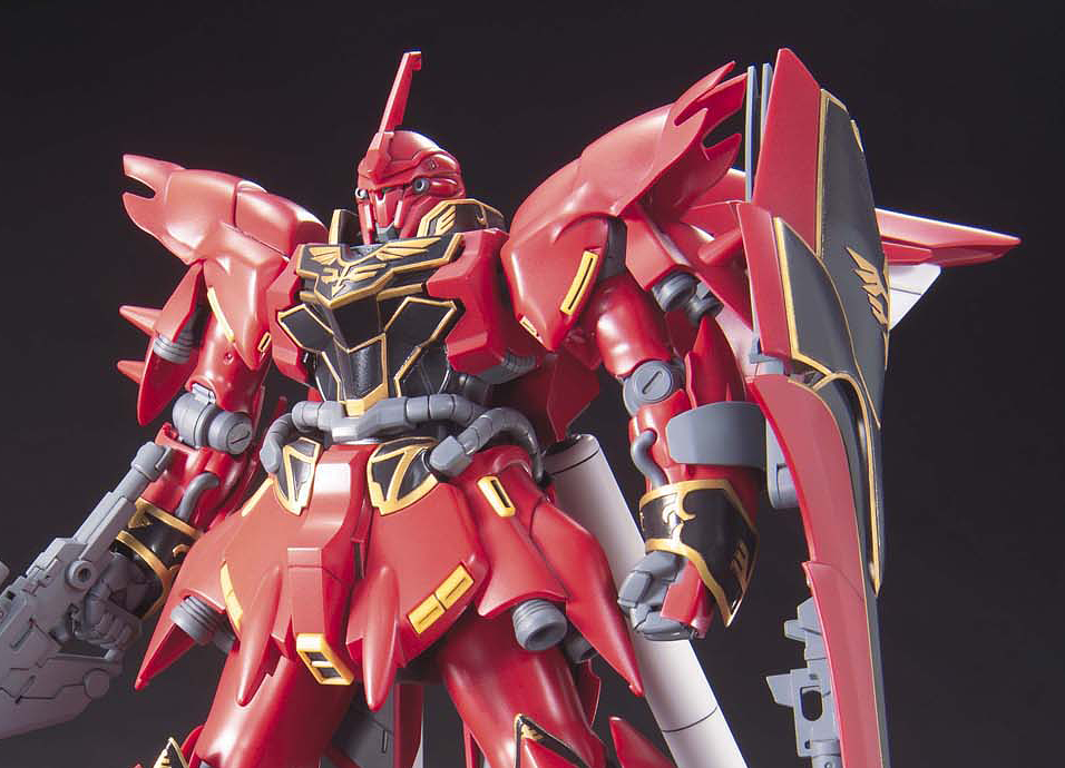 HG Gundam UC MSN-06S Sinanju 1/144 - gundam-store.dk