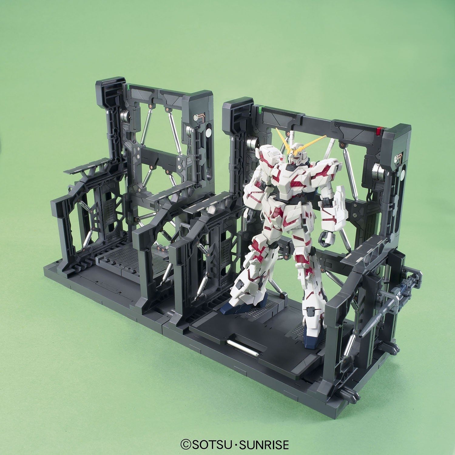 Gundam Action Base Builders Parts System Base 001 (grå)