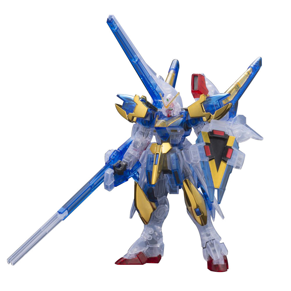 HG Gundam Victory Two Assault Buster (Clear Color & Plated Ver.) 1/144 Limited - gundam-store.dk