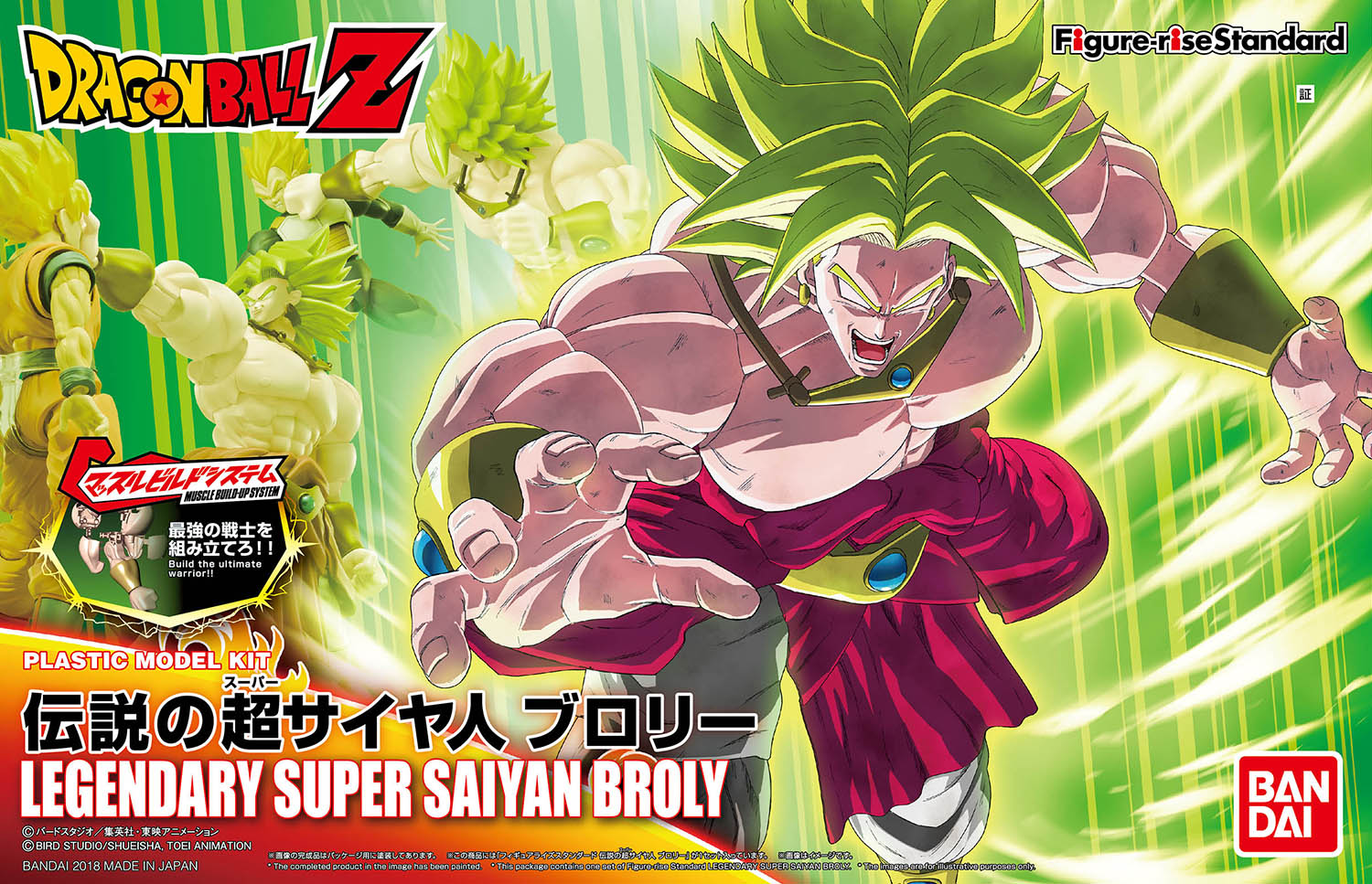 Dragon Ball Z - Legendary Super Saiyan Broly - gundam-store.dk