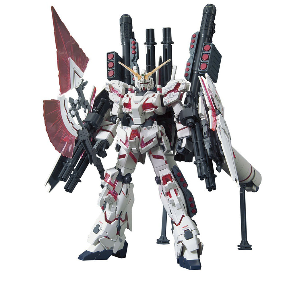 HG RX-0 Full Armor Unicorn Gundam (Destroy Mode/Red Color Ver.) 1/144