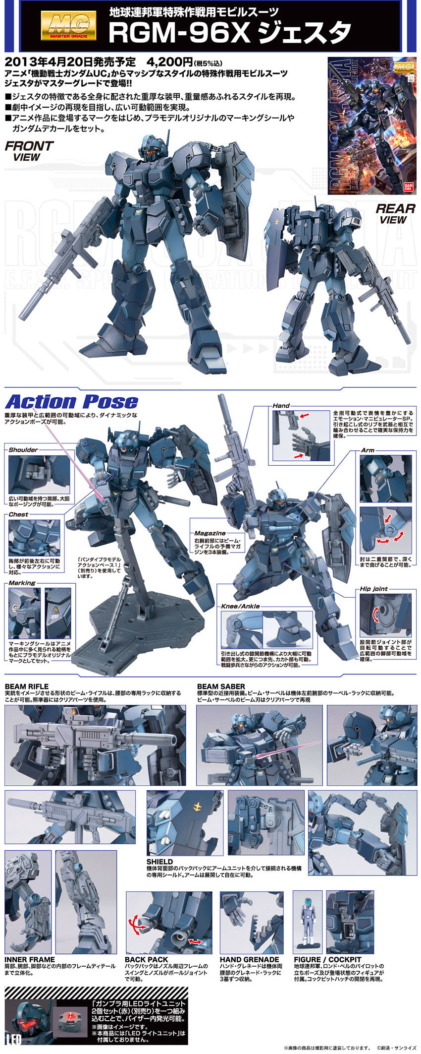 MG RGM-96X Jesta 1/100