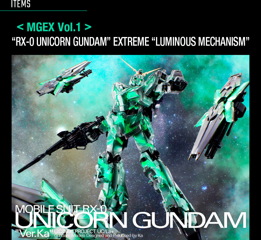 MGEX Gundam - RX-0 Unicorn Gundam Ver. Ka 1/100