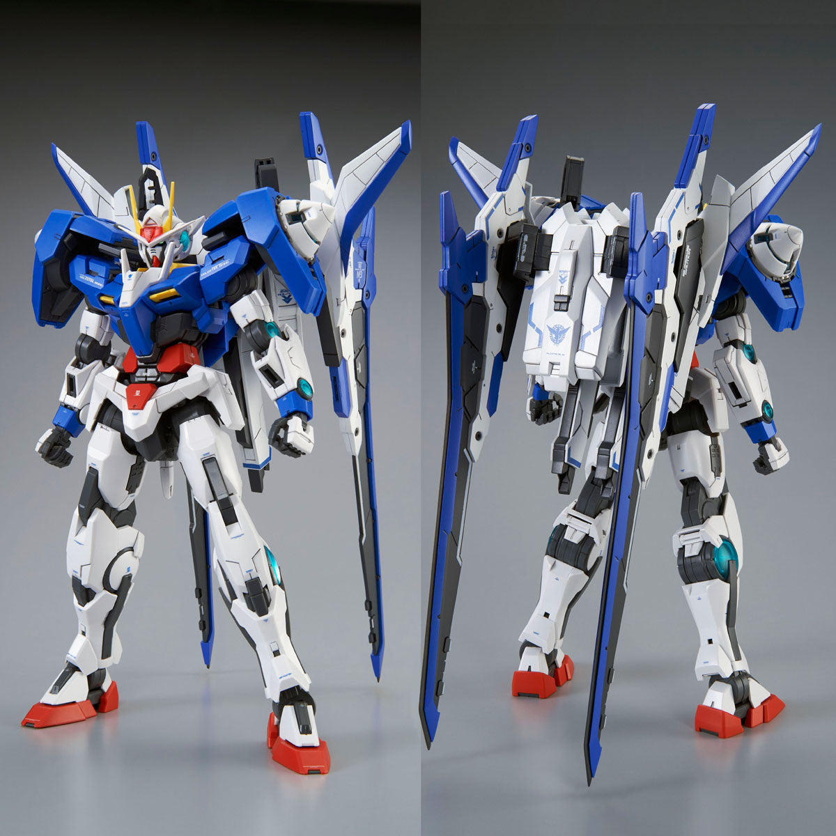 *PREORDER* MG Gundam GN-0000+GNR-010/XN 00 XN Raiser 1/100 - gundam-store.dk