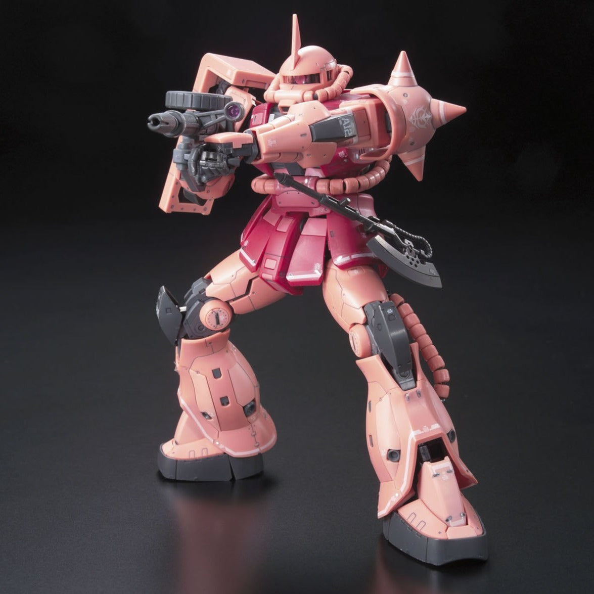 RG MS-06S Zaku II (Char Aznable Custom) 1/144