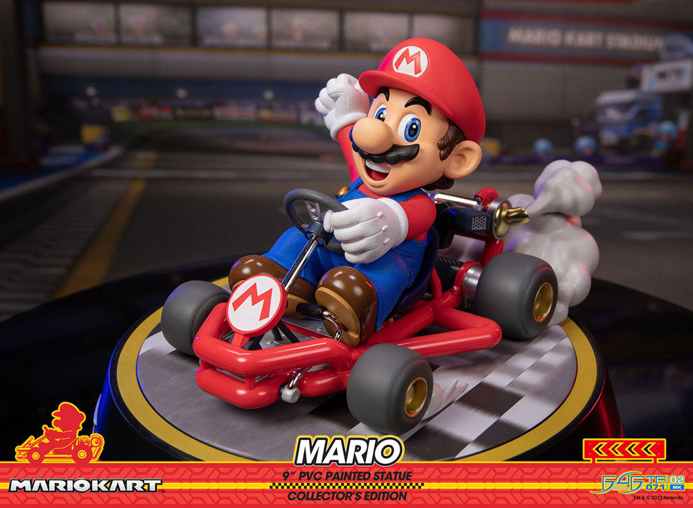 Mario Kart PVC Statue Mario Collector's Edition 22 cm