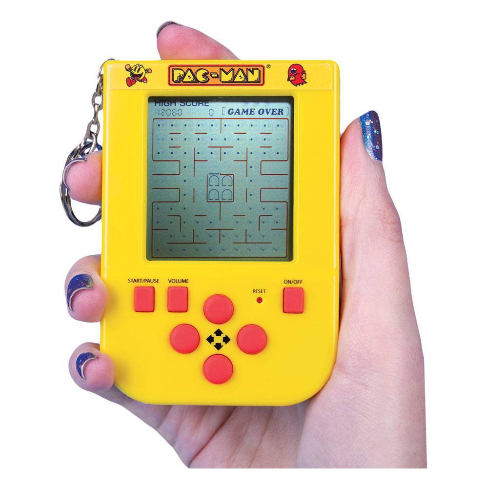 Pac-Man Mini Retro Handheld Video Game Keychain