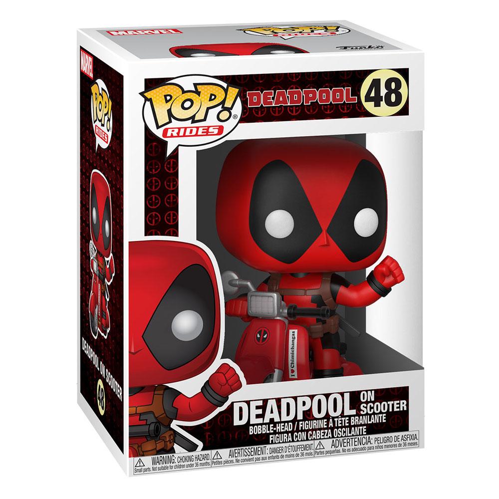 Deadpool POP! Rides Vinyl Figure Deadpool & Scooter 9 cm