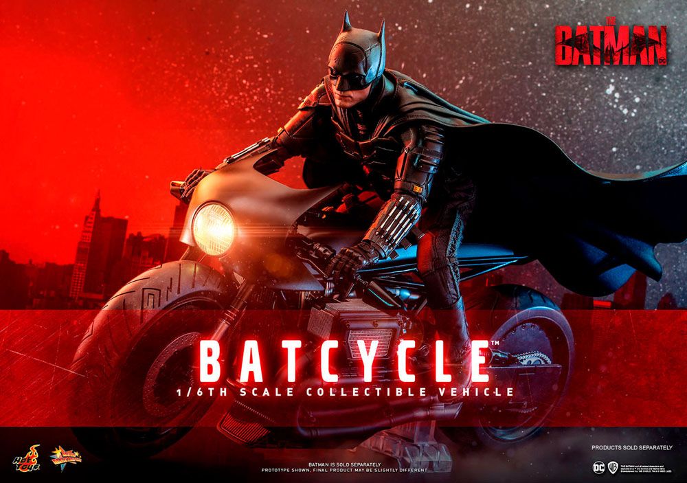 The Batman Movie Masterpiece Action Figure 1/6 Batcycle 42 cm