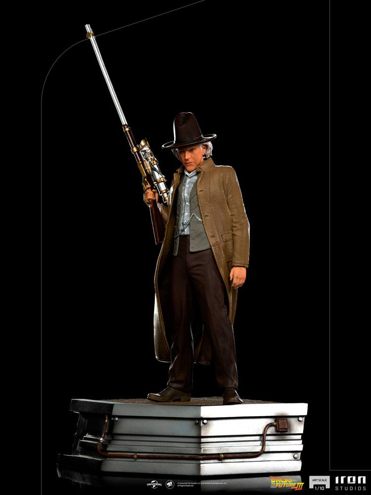 Back to the Future III Art Scale Statue 1/10 Doc Brown 32 cm