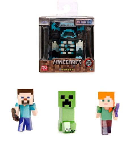 Minecraft Nano Metalfigs Diecast Mini Figures 6 cm Assortment (12)