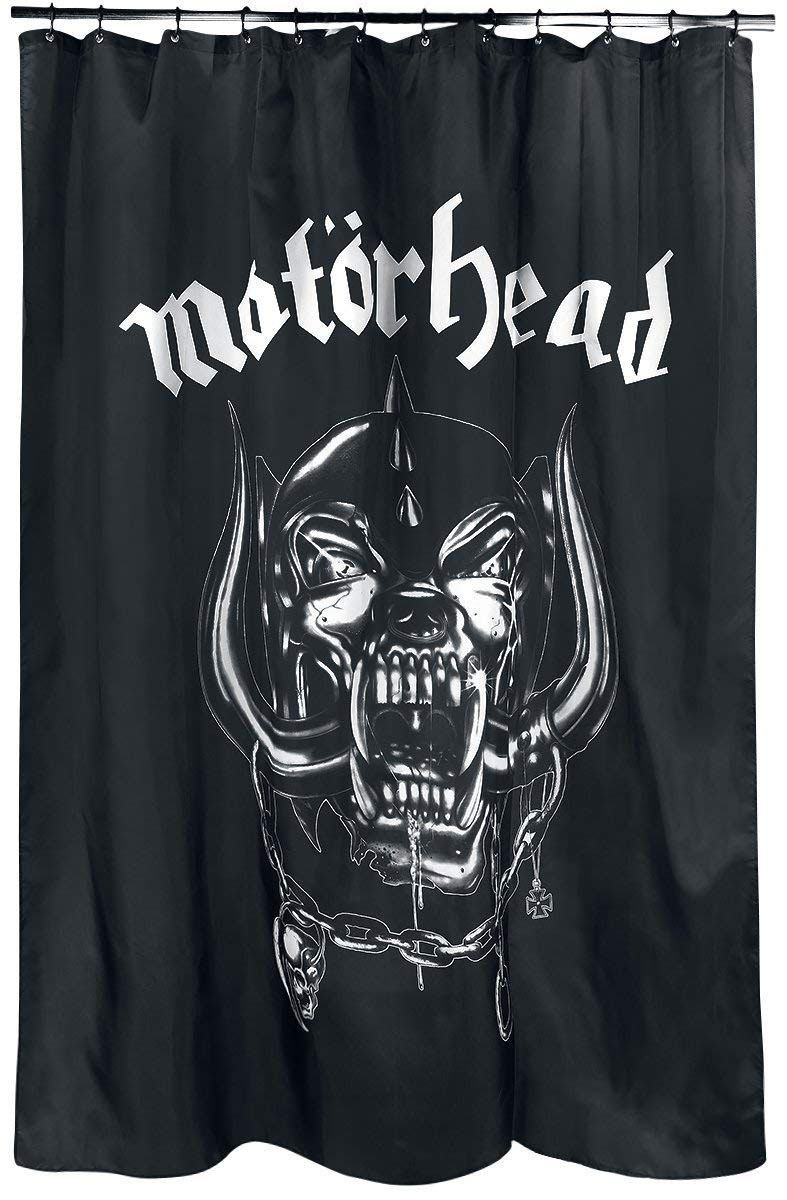 Motörhead Shower Curtain Warpig Logo