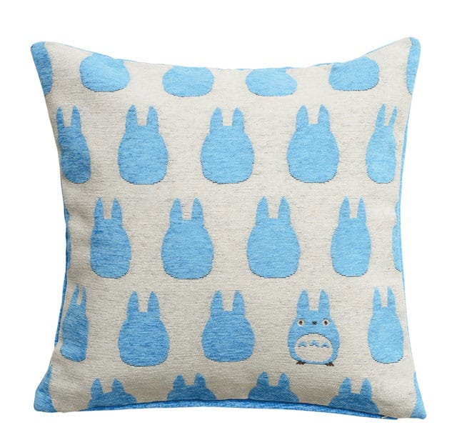 My Neighbor Totoro Pillow Totoro Silhouette Blue 45 x 45 cm