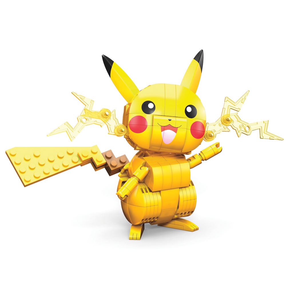 PokÃ©mon Mega Construx Wonder Builders Construction Set Pikachu 10 cm