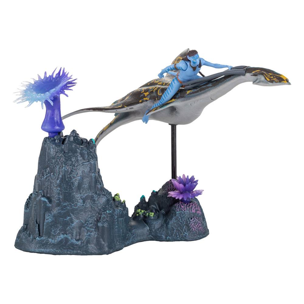 Avatar: The Way of Water Deluxe Medium Action Figures Neteyam & Ilu