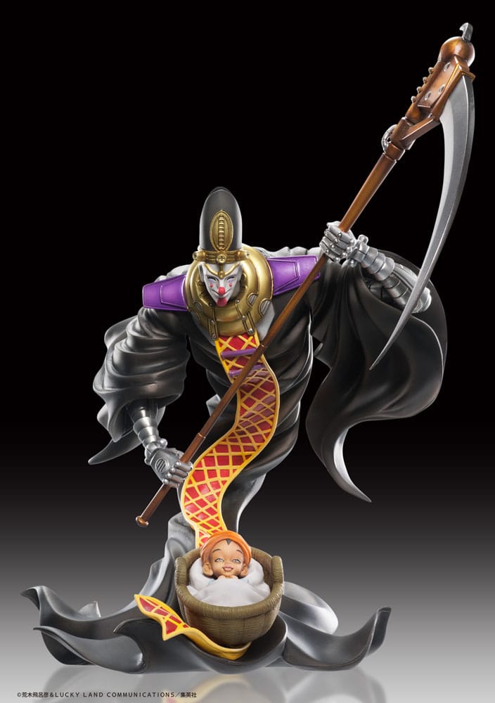 JoJo's Bizarre Adventure PVC Statue Death Thirteen & Mannish Boy 17 cm