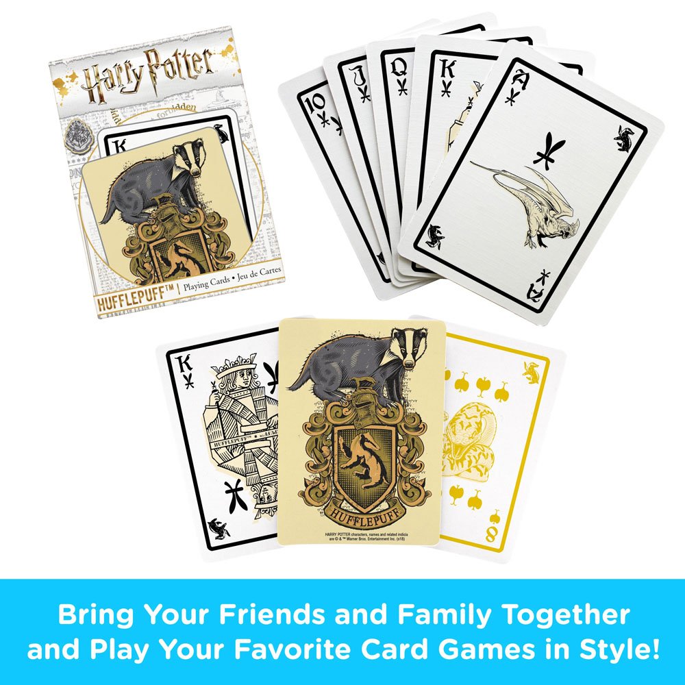 Harry Potter Playing Cards Hufflepuff