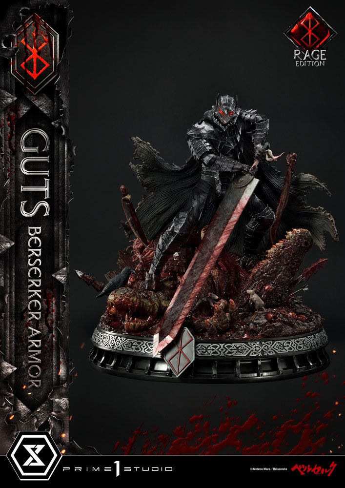 Berserk Statue 1/4 Guts Berserker Armor Rage Edition 67 cm