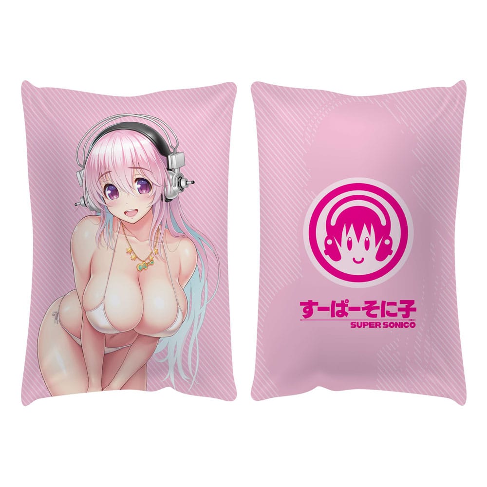 Super Sonico Pillow Super Sonico Swimsuit Version 50 x 35 cm