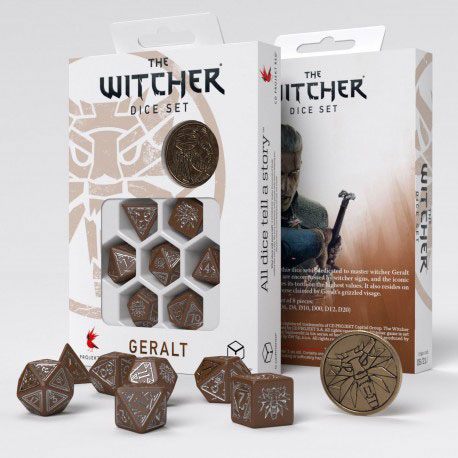 The Witcher Dice Set Geralt Roach's Companion (7)