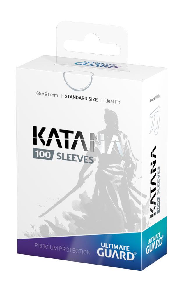 Ultimate Guard Katana Sleeves Standard Size White (100)