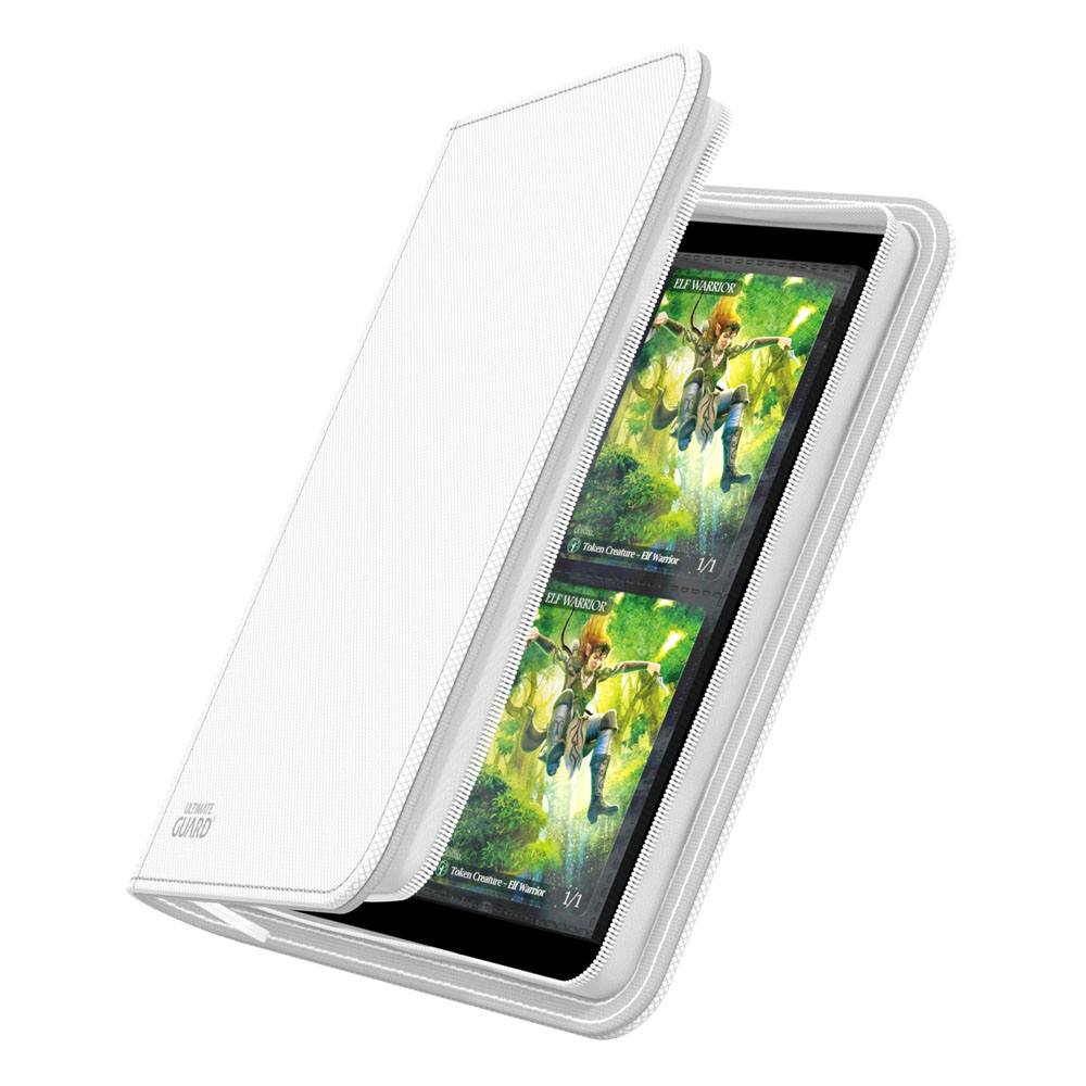 Ultimate Guard Zipfolio 160 - 8-Pocket XenoSkin White