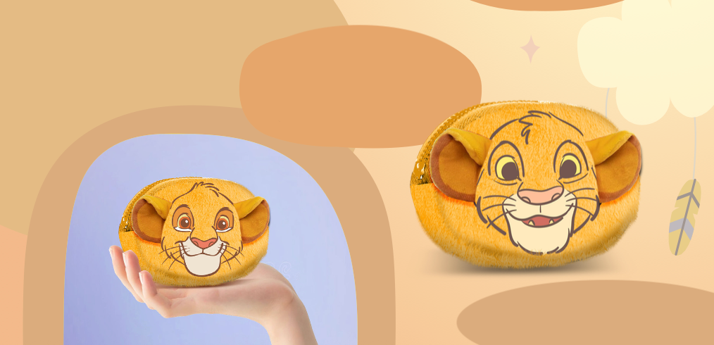 SIMBA - Heady Fur Coin Purse '12x11x2cm'