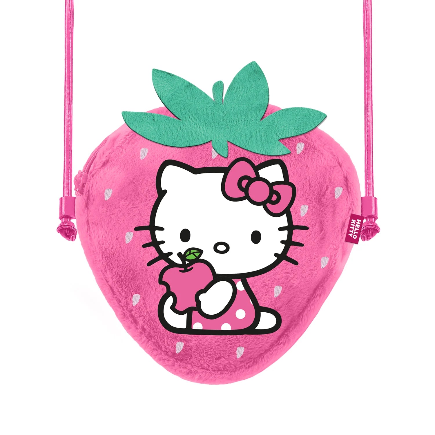 HELLO KITTY - Strawberry - Mini Fur Shoulder Bag '20x15x6cm'