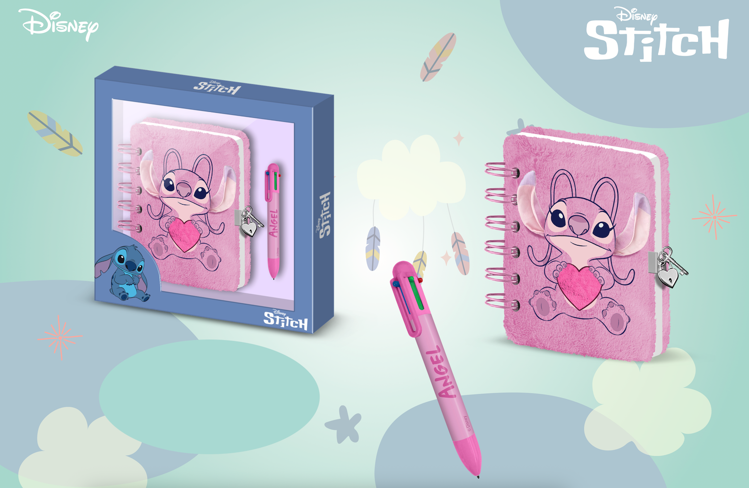ANGEL - Love - Gift Box - Fur Diary + Pen